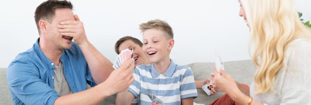 Shuffle, Deal, and Share: A Family Conversation Game
